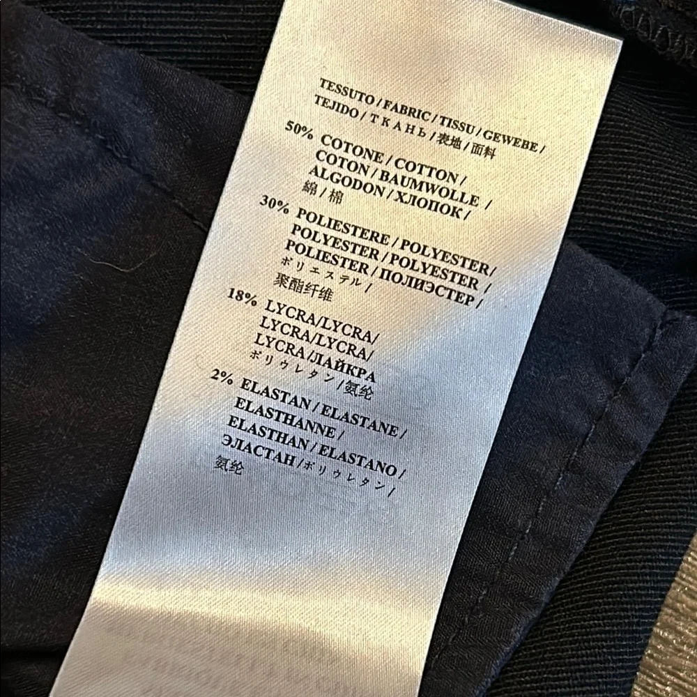 Stella McCartney Dark Navy Cotton Jeans with Stretch Toddler Size 12 Months - Picture 8 of 12